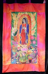 A Guadalupe-i Szűz ünnepe, 2005 (festékek selyemre)